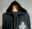 画像4: Triple skull Hooded Jacket (W/O Silver) (4)