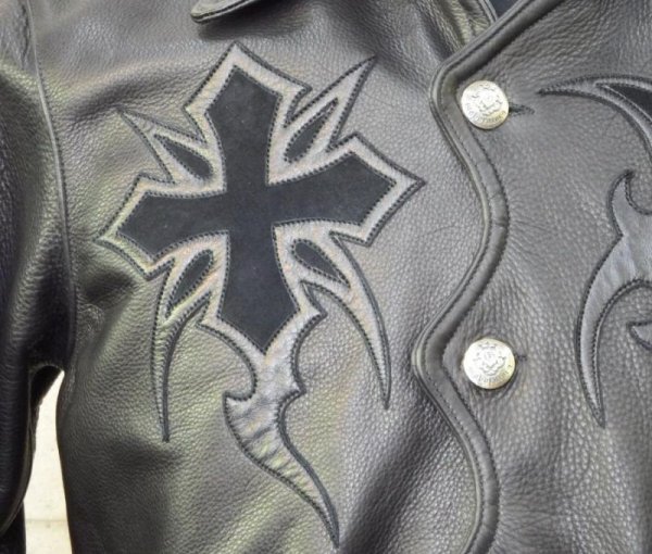 画像10: Gaboratory Tribal Leather Shirt (Short sleeve) (10)