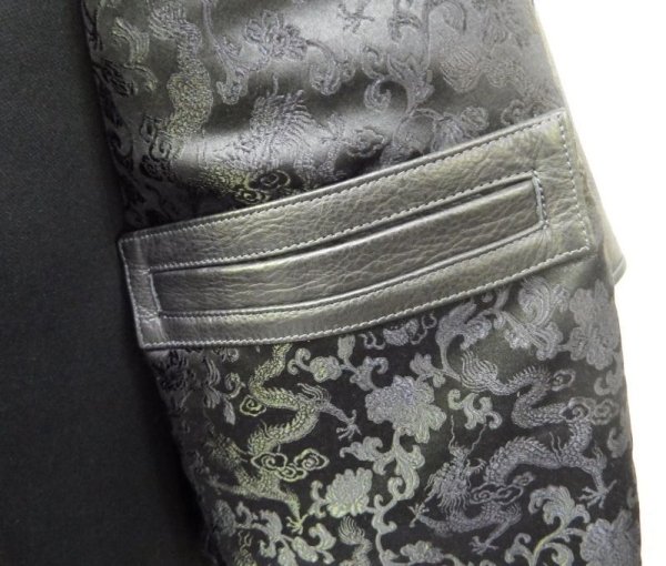 画像14: Gaboratory Tribal Base Ball Leather Shirt (14)