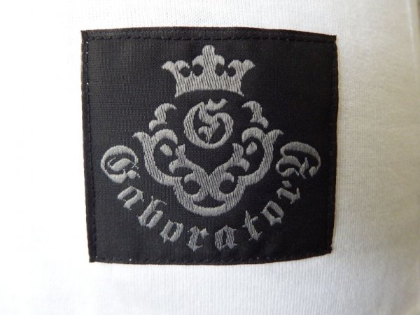 画像5: Triple skull V-neck T-shirt [White] (5)