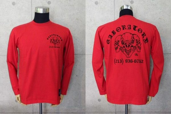 画像1: Staff T-Shirt [Red] (1)
