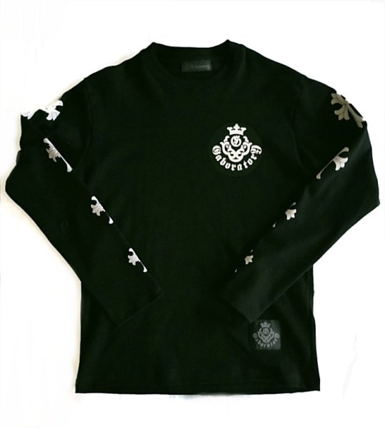 画像4: Atelier Mark & Tribal Long T-shirt [Black/White] (4)