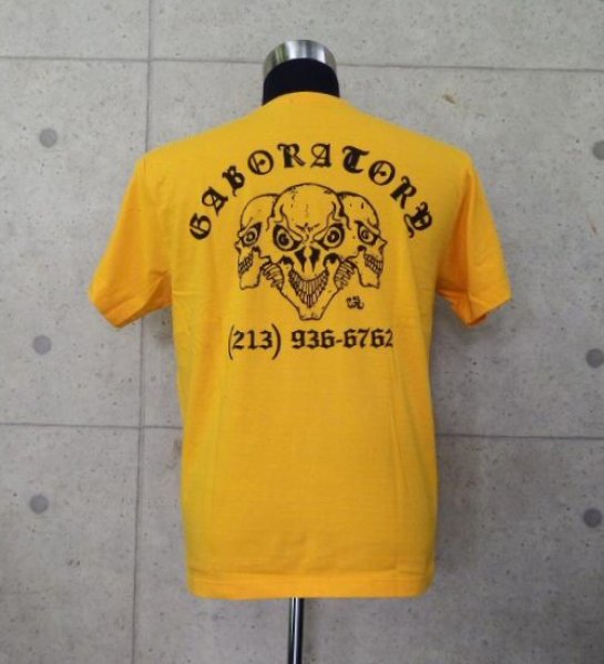 画像3: Staff T-shirt [Yellow] ラスト１点!! (3)