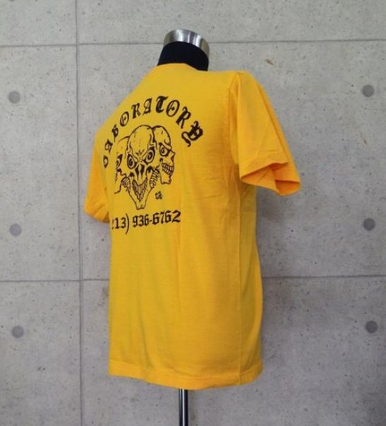 画像4: Staff T-shirt [Yellow] ラスト１点!! (4)