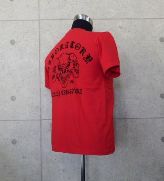 画像4: Staff T-shirt [Red 在庫残りわずか! (4)
