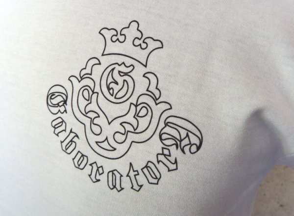 画像4: Atelier mark T-shirt [White/Outline] (4)
