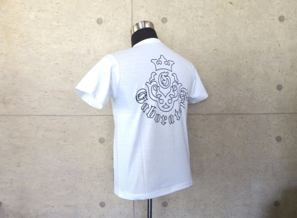 画像3: Atelier mark T-shirt [White/Outline] (3)