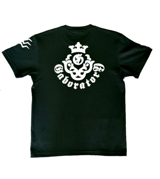 画像2: Gaboratory x YOKO AYUKAWA  Tiger Face 7.1oz Heavy Weight T-shirt [Black/Red] (2)