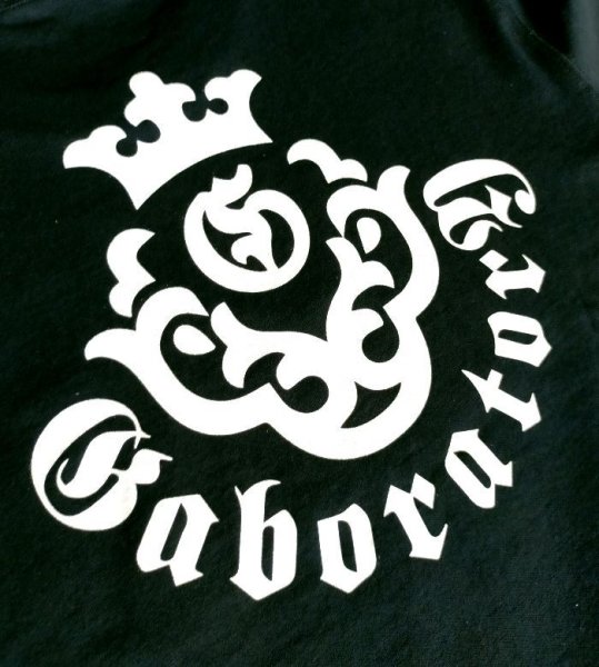 画像4: Gaboratory x YOKO AYUKAWA  Tiger Face 7.1oz Heavy Weight T-shirt [Black/Red] (4)