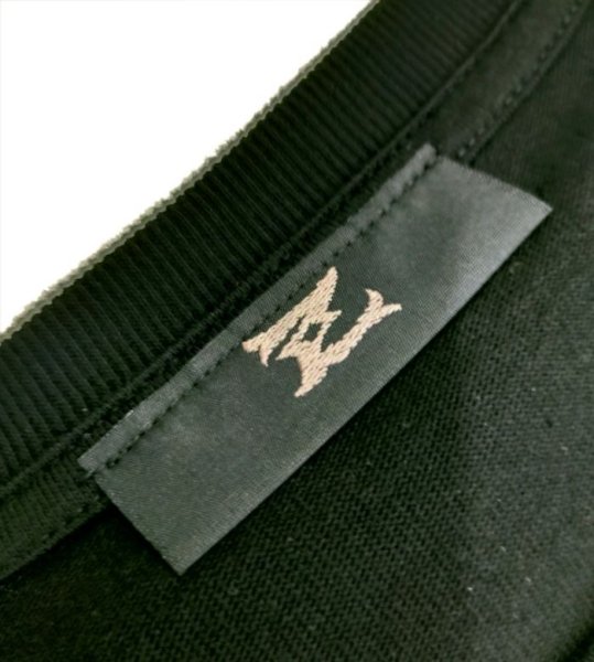 画像6: Gaboratory Heart 10.2oz Heavy Weight T-shirt [Black/White] (6)