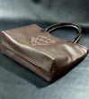 画像8: Snake & Born Overlay Square Tote Bag (Large)(Brown) (8)