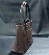 画像7: Snake & Born Overlay Square Tote Bag (Large)(Brown) (7)