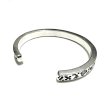画像9: Multi Stamp Quarter Flat Bar Bangle 7mm Bold (9)