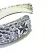 画像10: 17mm Large Chiseled Flat Bar Bangle Bold (10)