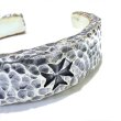 画像9: 17mm Large Chiseled Flat Bar Bangle Bold (9)