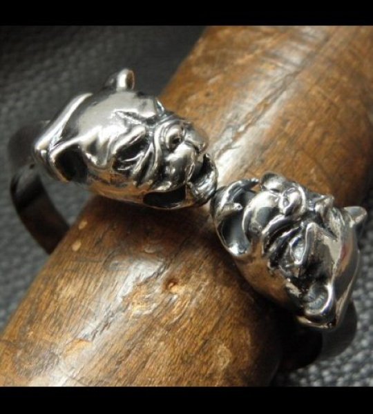 画像15: Bulldog Triangle Wire Bangle (15)