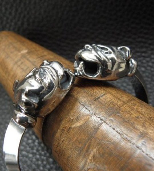 画像8: Bulldog Triangle Wire Bangle (8)