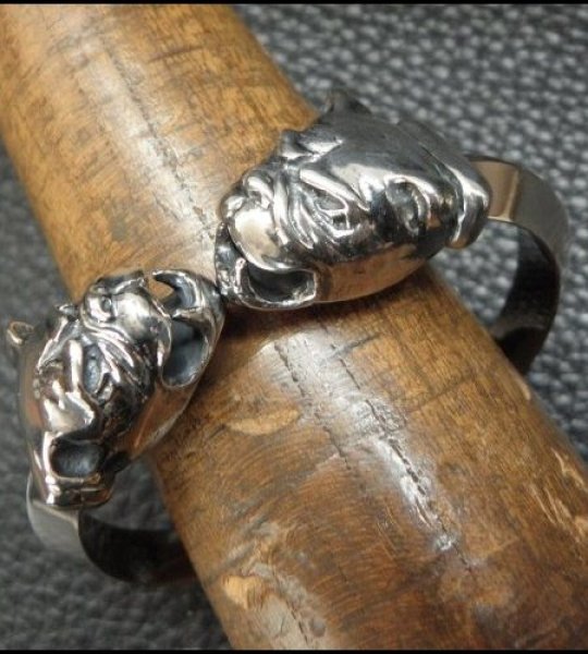 画像20: Bulldog Triangle Wire Bangle (20)
