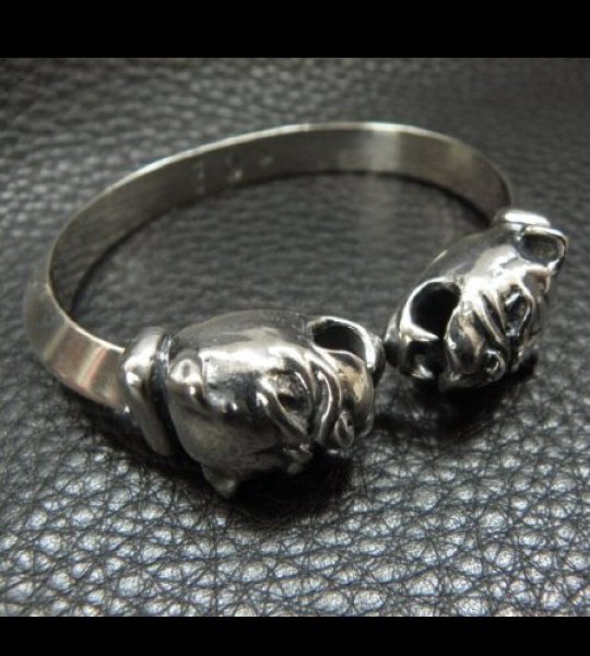 画像4: Bulldog Triangle Wire Bangle (4)