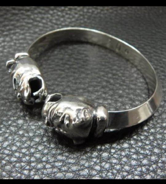 画像2: Bulldog Triangle Wire Bangle (2)