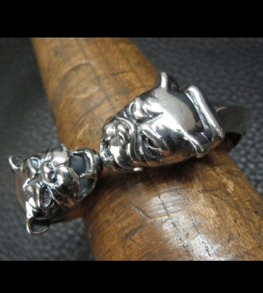 画像18: Bulldog Triangle Wire Bangle (18)