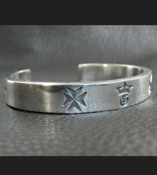 画像9: Flat Bar Bangle 10mm Bold (9)