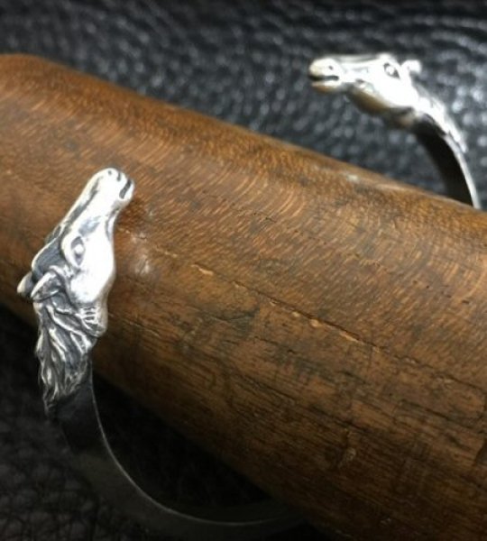 画像3: Quarter Horse Triangle Wire Bangle (3)