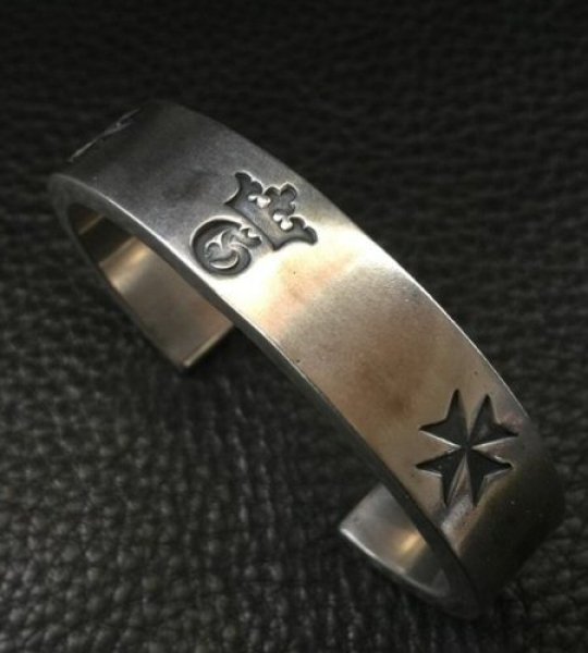 画像5: 15mm Large Flat Bar Bangle Bold (5)
