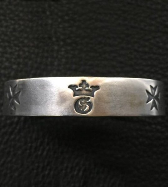 画像3: 15mm Large Flat Bar Bangle Bold (3)