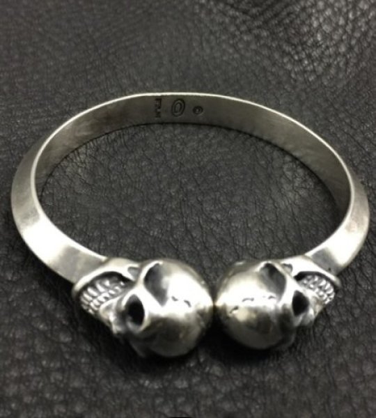 画像4: Miracle Skull Triangle Wire Bangle (4)