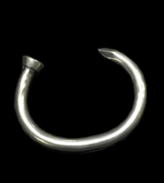 画像1: Nail Ring Bangle Short (7.5mm) (1)