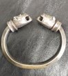 画像3: Bulldog With Bolo Neck Triangle Wire Bangle (3)