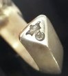 画像13: Double Miracle Skull Triangle Wire Bangle (13)