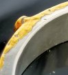 画像11: Pure Gold Wrap On Raised G&Crown Flat Bar Bangle 10mm Bold (11)