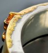 画像10: Pure Gold Wrap On Raised G&Crown Flat Bar Bangle 10mm Bold (10)