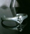 画像3: Old Single Skull Bangle (Black Finish) ※即納品あり (3)