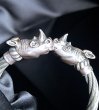 画像10: Rhinoceros Cable Wire Bangle (10)