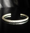 画像5: Trident & G Stamp On Wire O-Ring Bangle (4.5mm) (5)