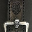 画像7: Skull On American Classic Square Buckle With Phantom T-bar & O-ring Belt Loop (7)