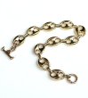 画像7: 【一点もの】10K Gold Marine Chain Links Bracelet (7)