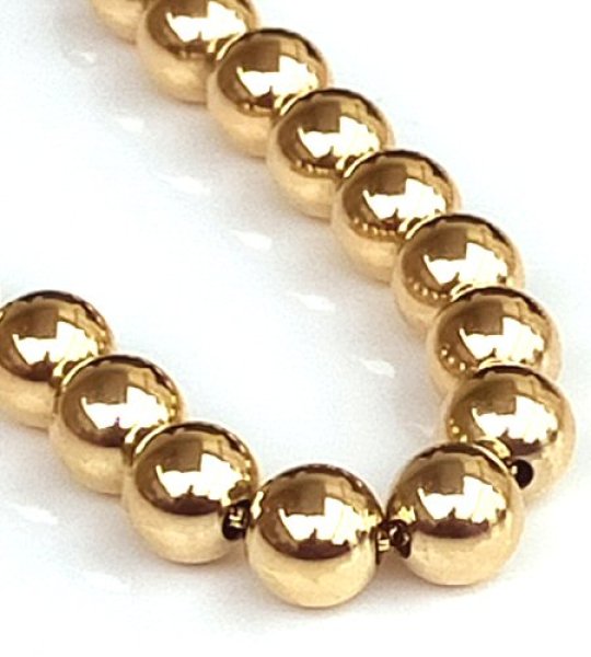 画像5: 【一点もの】14k Gold All Ball Links Bracelet (5)