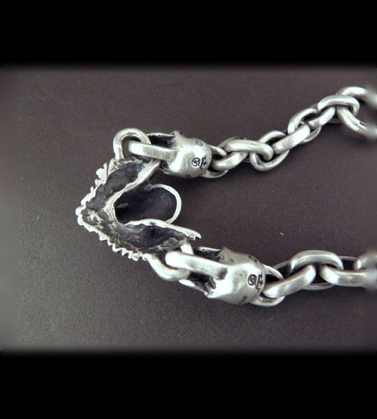 画像5: Skull wing With 2skulls bracelet (5)