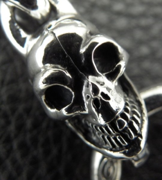 画像10: 2Skulls With Small Oval Links Bracelet (10)