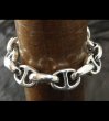 画像10: All Smooth Anchor Chain Links Bracelet (10)