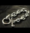 画像6: All Smooth Anchor Chain Links Bracelet (6)