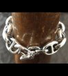 画像13: All Smooth Anchor Chain Links Bracelet (13)