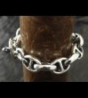 画像12: All Smooth Anchor Chain Links Bracelet (12)
