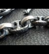 画像7: Bulldog With Textured Anchor Links & Smooth  H.W.O Bracelet (7)