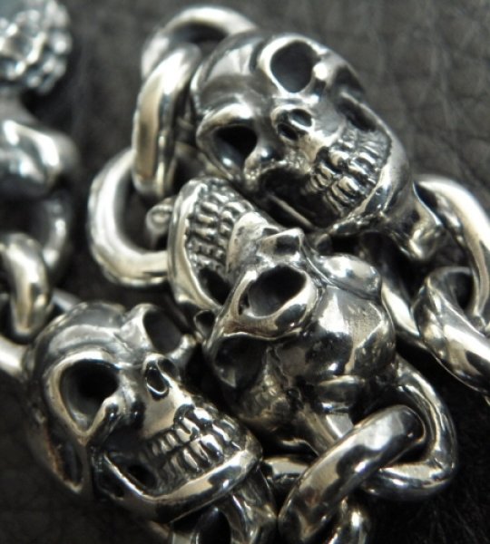 画像15: Half Snake Born With 4Skulls Bracelet (15)