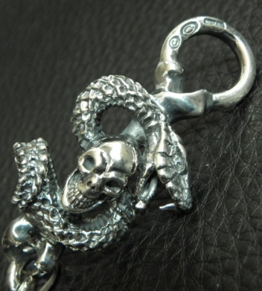 画像9: Half Snake Born With 4Skulls Bracelet (9)